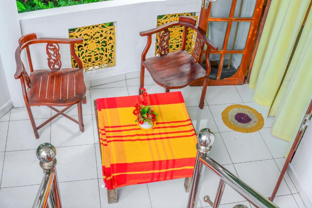 Posezení v ubytování SAKURAHANA VILLA AND AYURVEDA