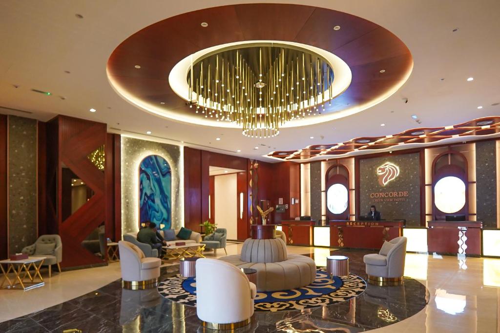 Posezení v ubytování Concorde Creek View Hotel Bur Dubai