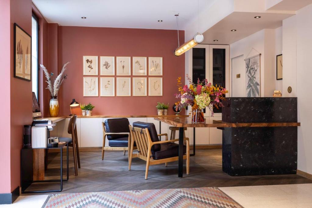 Hôtel Maxim Quartier Latin - Resim 29