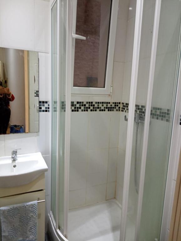 Koupelna v ubytování Apartamento cerca de Goya con 2 dormitorios
