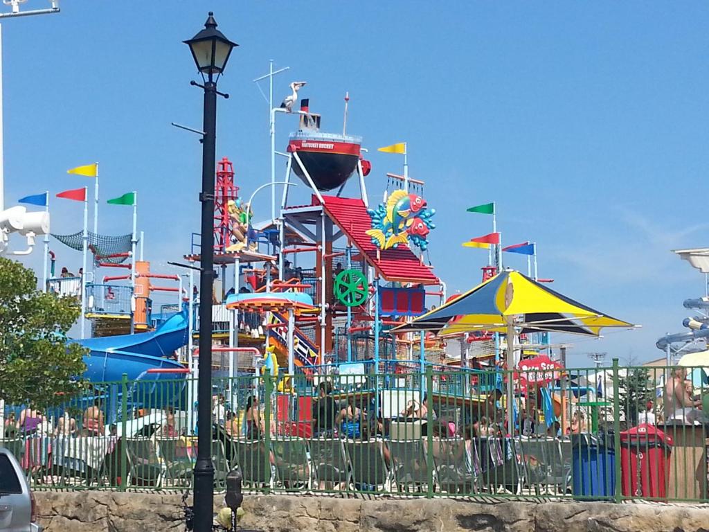 Aquapark v motelu nebo okolí