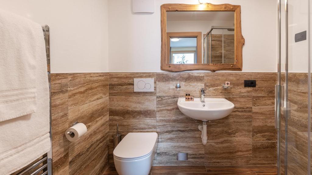 Ванная комната в Chalet Li Mina