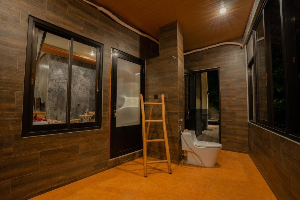 Koupelna v ubytování Ubud Paras Villa