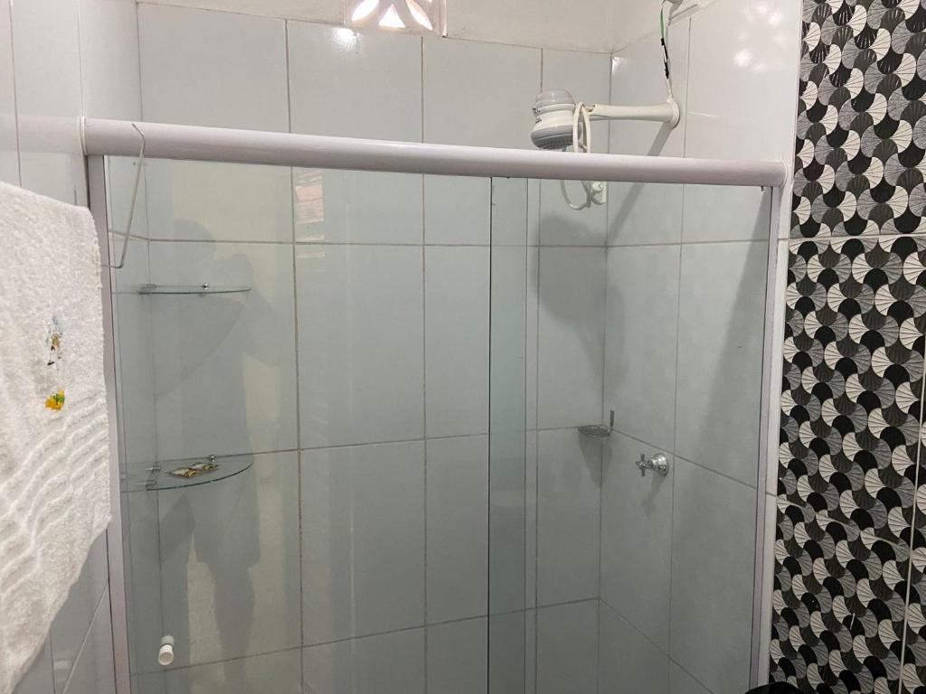 Baðherbergi á Pousada BG Lençóis