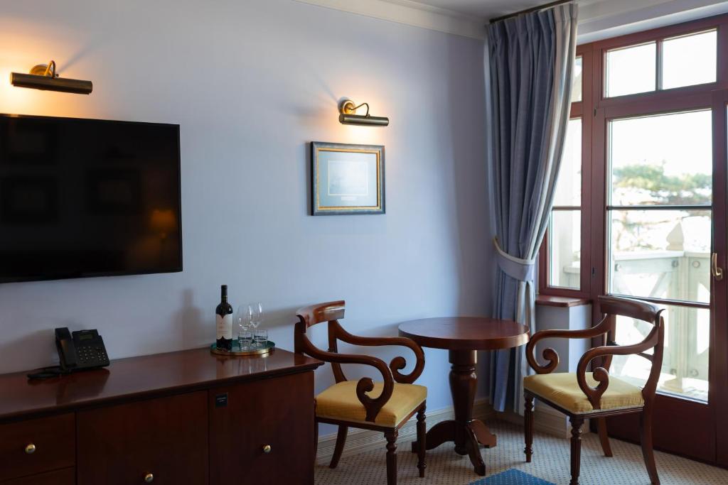 Zamek Łeba Resort & Spa - Chambre Double Avec Balcon Et Vue Sur Mer