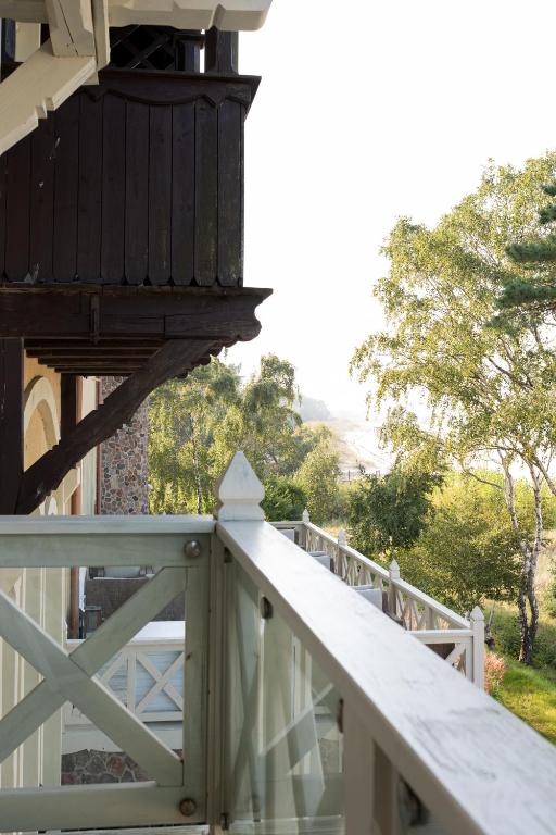 Balkón nebo terasa v ubytování Zamek Łeba Resort & Spa