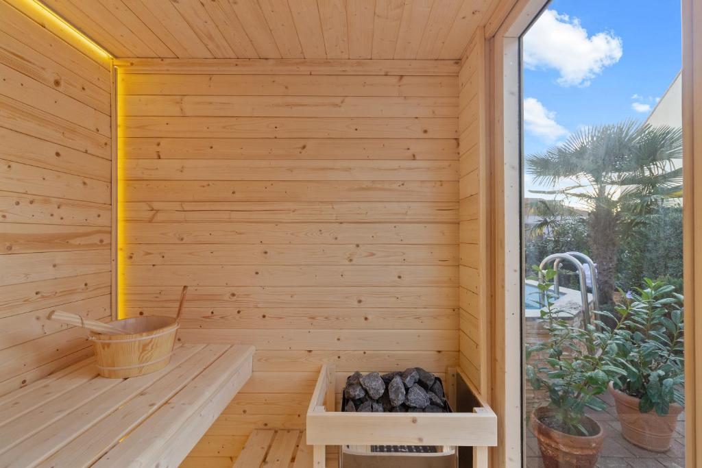 Zahrada ubytování Gästehaus für 3 - Sauna - Terrasse - WLAN - Küche