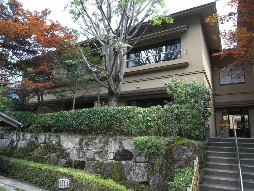 Budova, kde se ryokan nachází