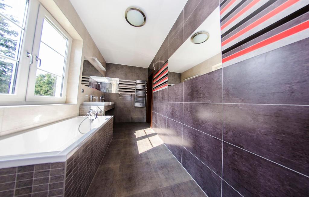 Kúpeľňa v ubytovaní Villa Hof