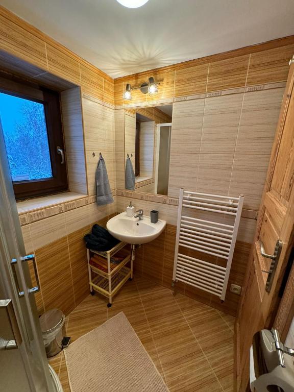 Koupelna v ubytování Apartmány Roudnice