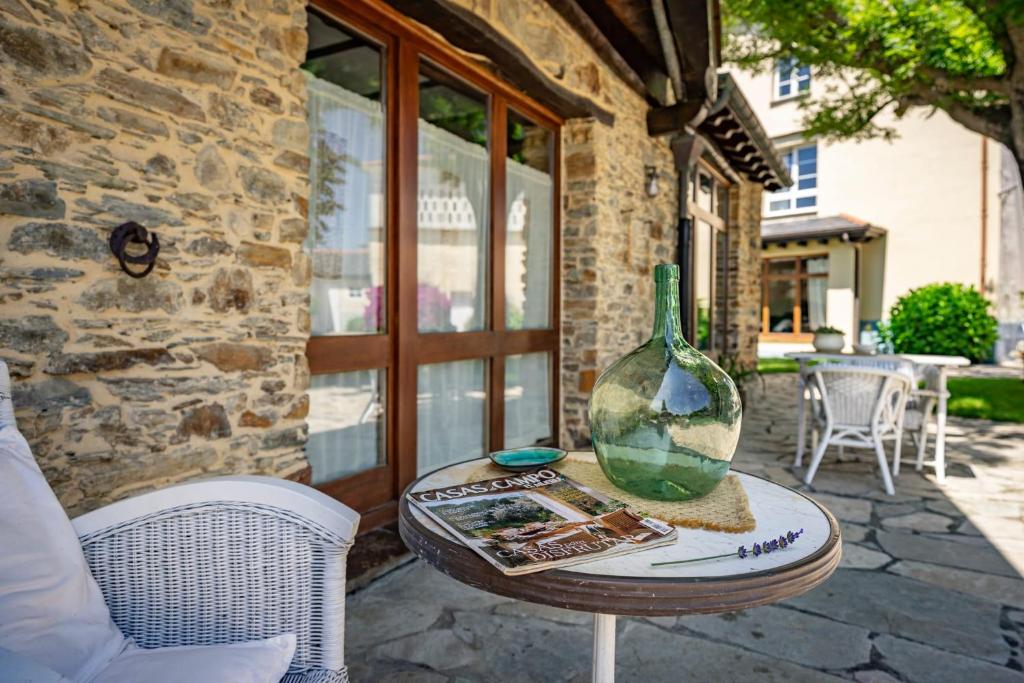 Patio nebo venkovní prostory v ubytování Casa Peleyón