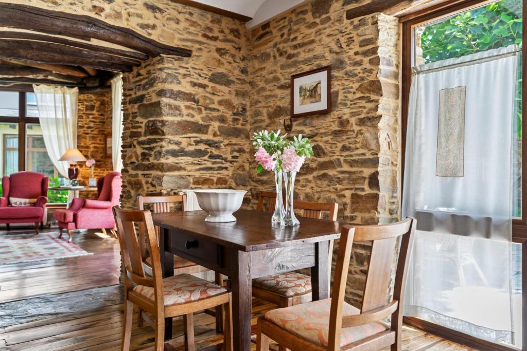 Posezení v ubytování Casa Peleyón