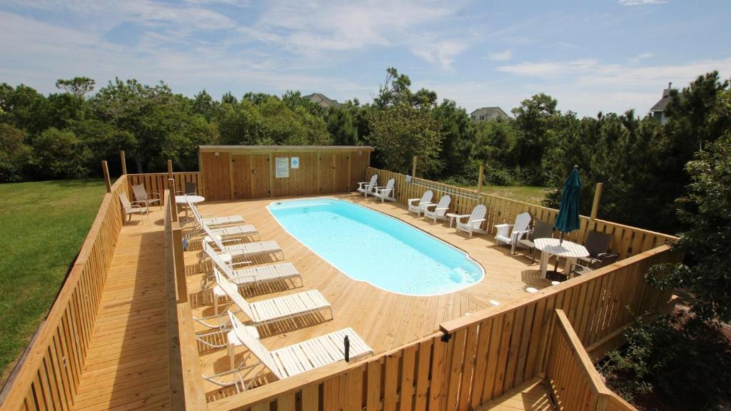 Bazén v ubytování Oceanside, Private Pool, Hot Tub, Pool Table, WC817, Dancin' Dolphin nebo v jeho okolí