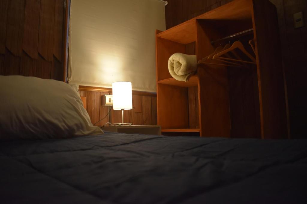 Cama o camas de una habitación en Estación Hostel