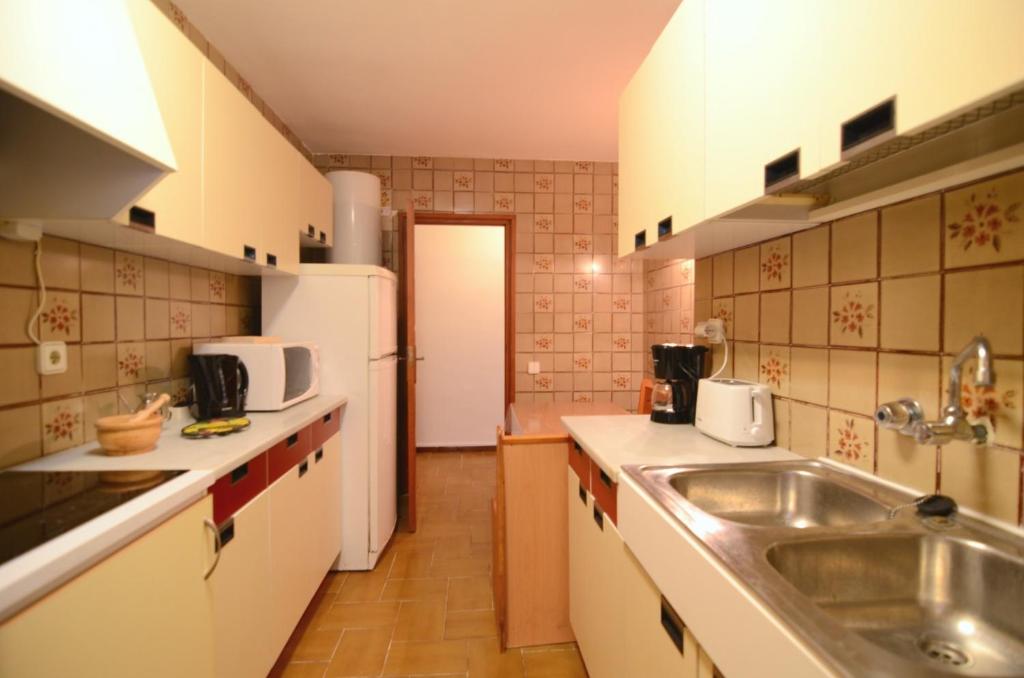 Kuchyňa alebo kuchynka v ubytovaní Puig Sureda - apartamentos
