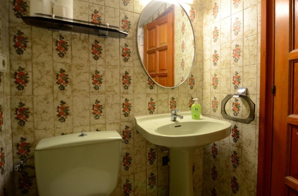 Kúpeľňa v ubytovaní Puig Sureda - apartamentos