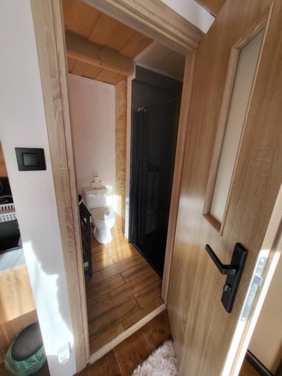 Kúpeľňa v ubytovaní Domek Jelonek