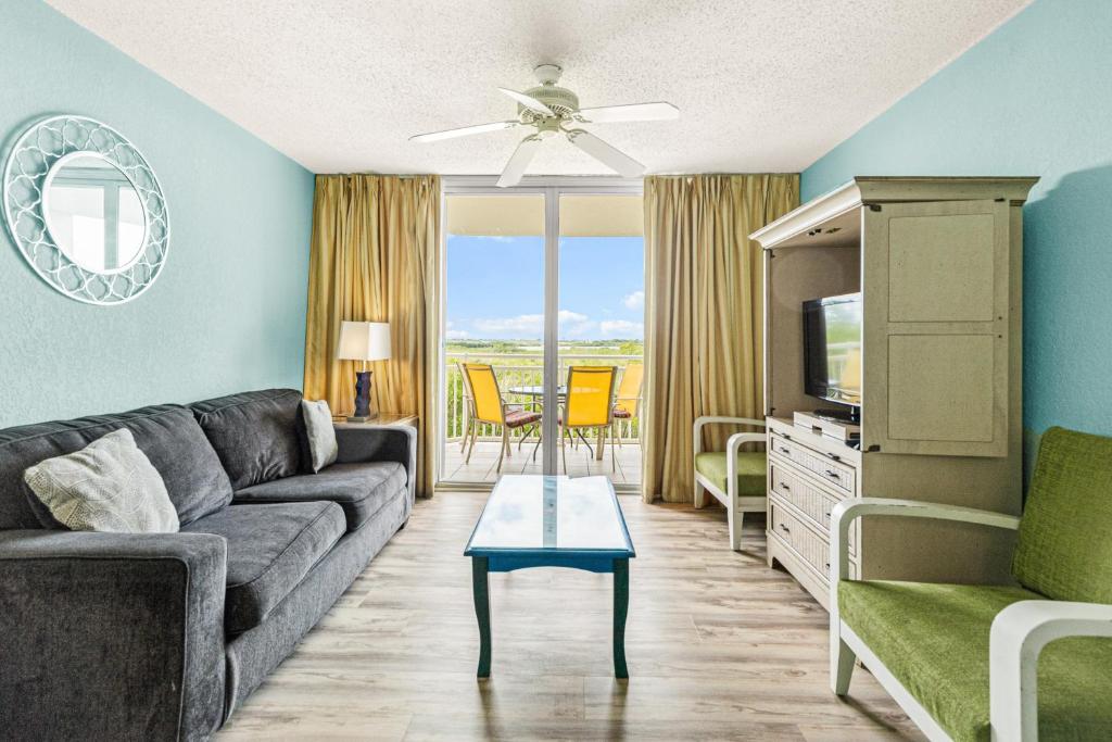 Posezení v ubytování Sunrise Suites Barbados Suite #204