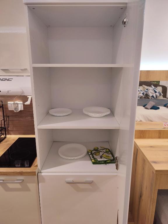 Kuhinja ili čajna kuhinja u objektu TiD Apartman LUX
