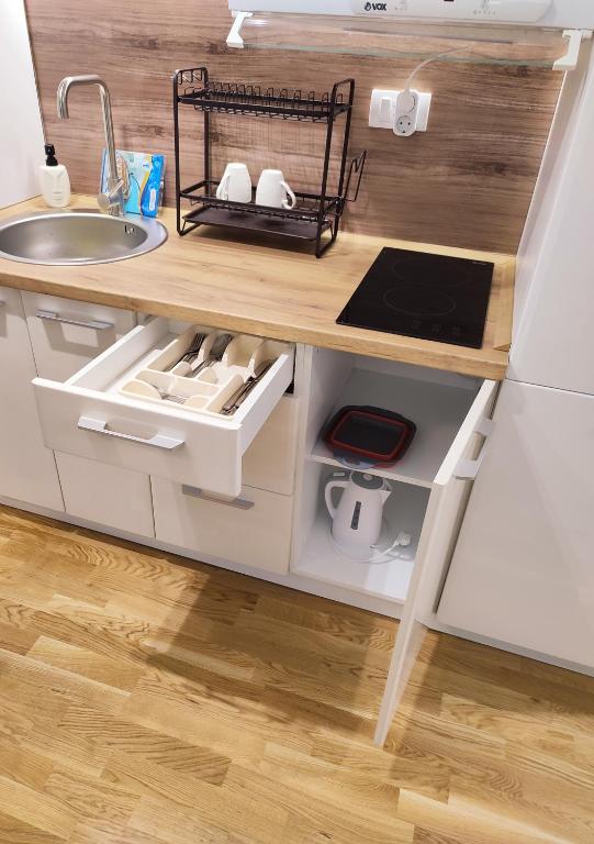 Kuhinja ili čajna kuhinja u objektu TiD Apartman LUX