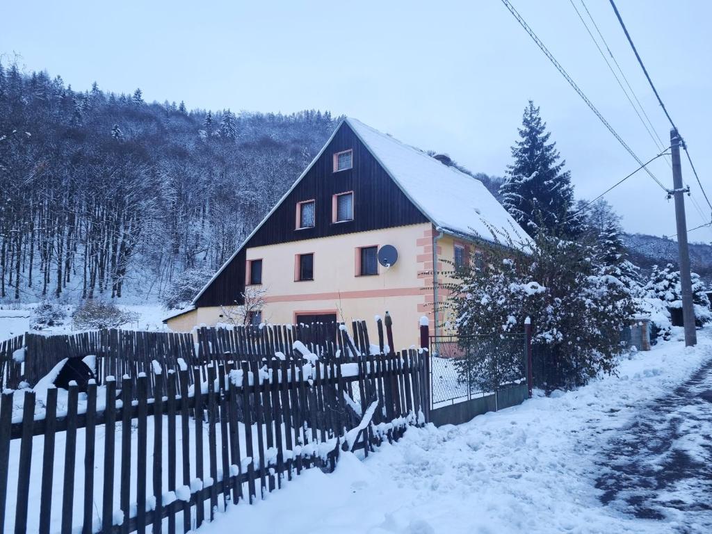 Domek č. 3 v zimě
