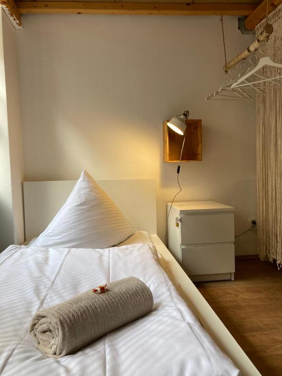 Postel nebo postele na pokoji v ubytování Minimal Hostel No 41