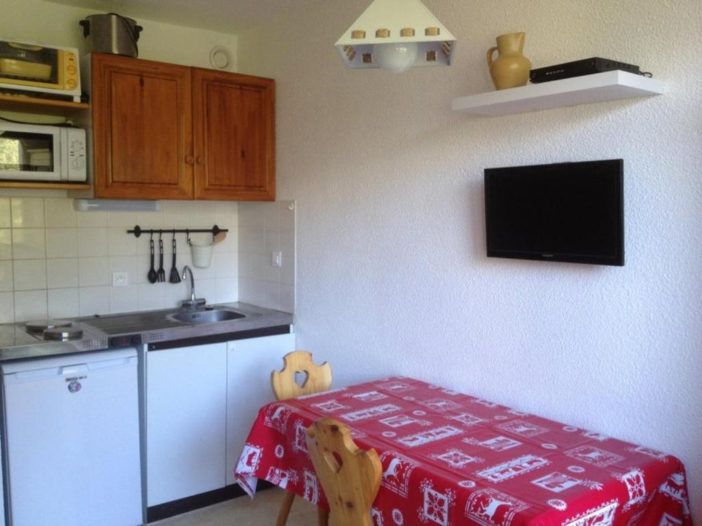 Cucina o angolo cottura di Studio Valfréjus, 1 pièce, 4 personnes - FR-1-265-244