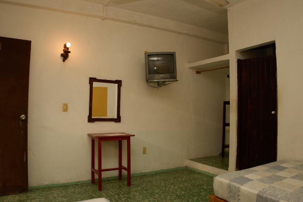 Postel nebo postele na pokoji v ubytování Hotel San Lorenzo