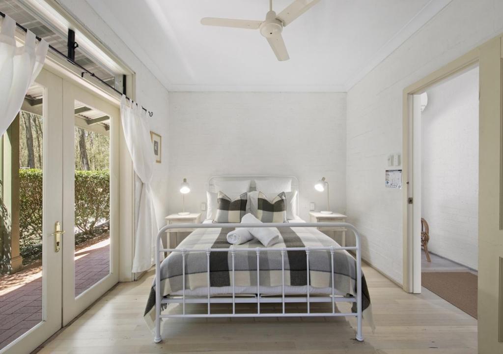 Letto o letti in una camera di Sweetacres Hunter Valley