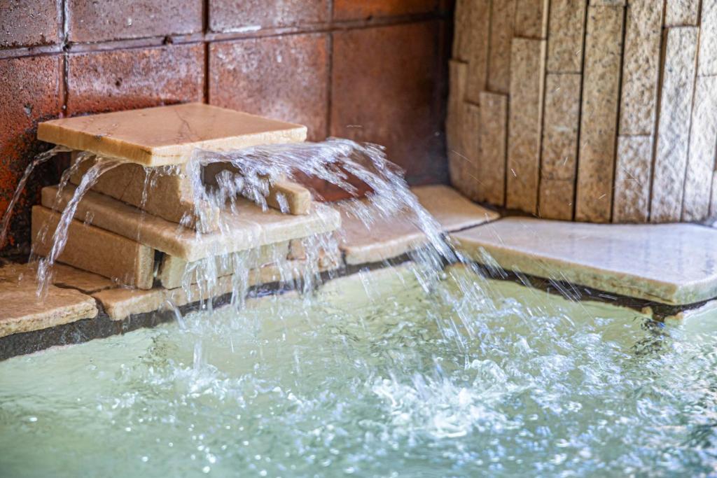 Bazén v ubytování glampark Monte Rosa Hyogo nebo v jeho okolí