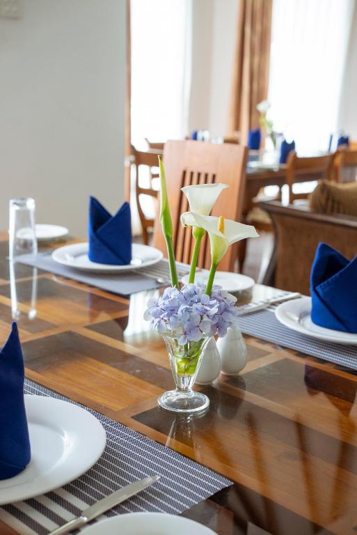 Restaurace v ubytování Aaradhya Nuwara Eliya