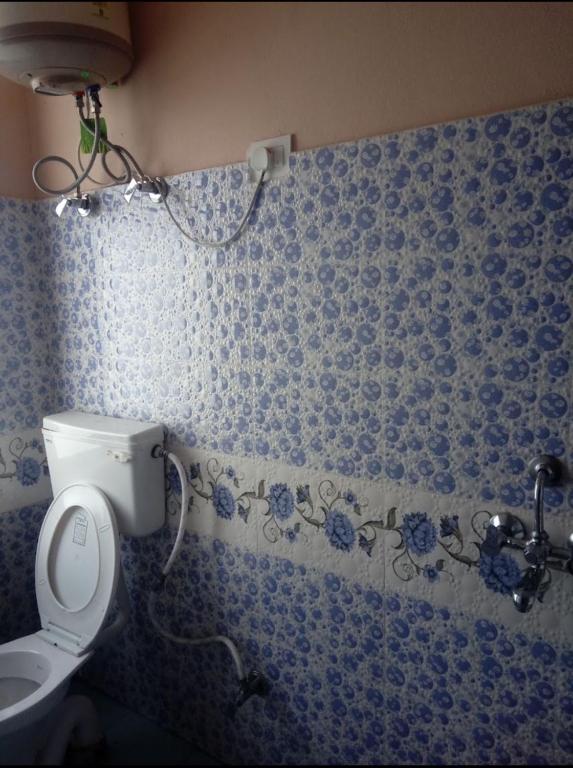 Koupelna v ubytování Hangkhim Homestay