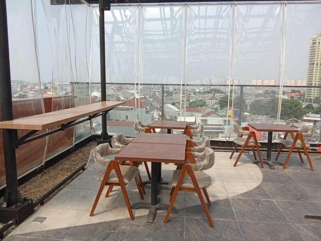 Balkón nebo terasa v ubytování Grand Ametis Hotel Jakarta