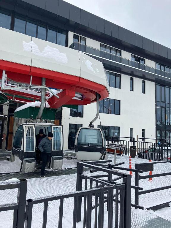 Budova, kde se apartmán nachází
