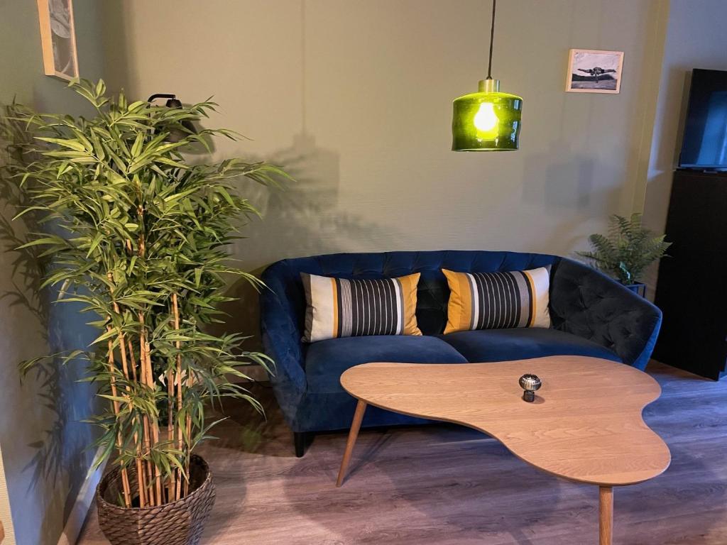 Posezení v ubytování Jonstrupvejens Apartments Lejl C