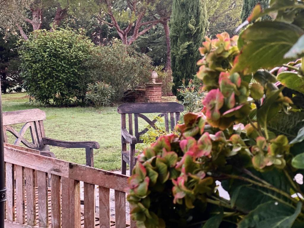Zahrada ubytování Le Clos de Mara
