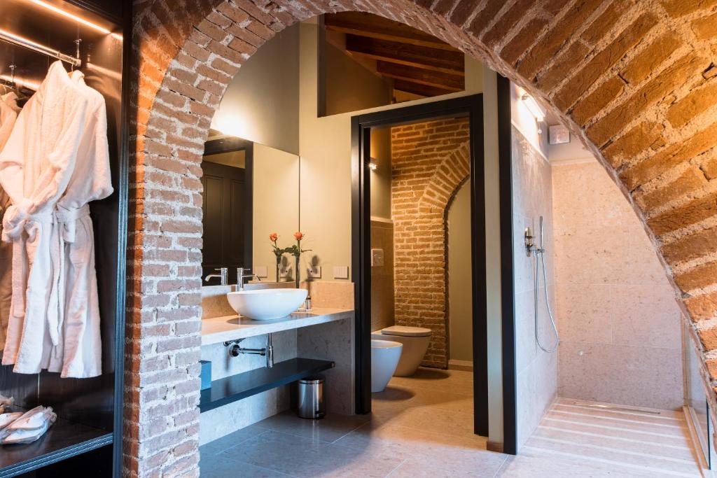 Koupelna v ubytování Pavillon Suite