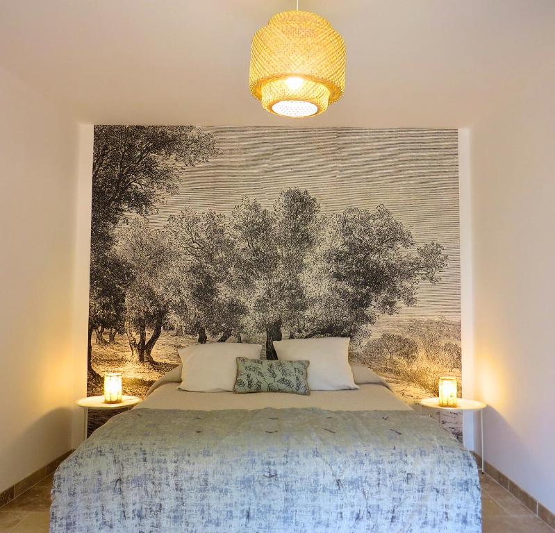 Maison d'hôtes La Bignone - Double Room With Private Bathroom