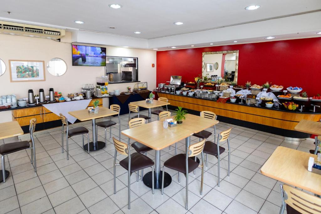 Restaurace v ubytování Sables Hotel Guarulhos