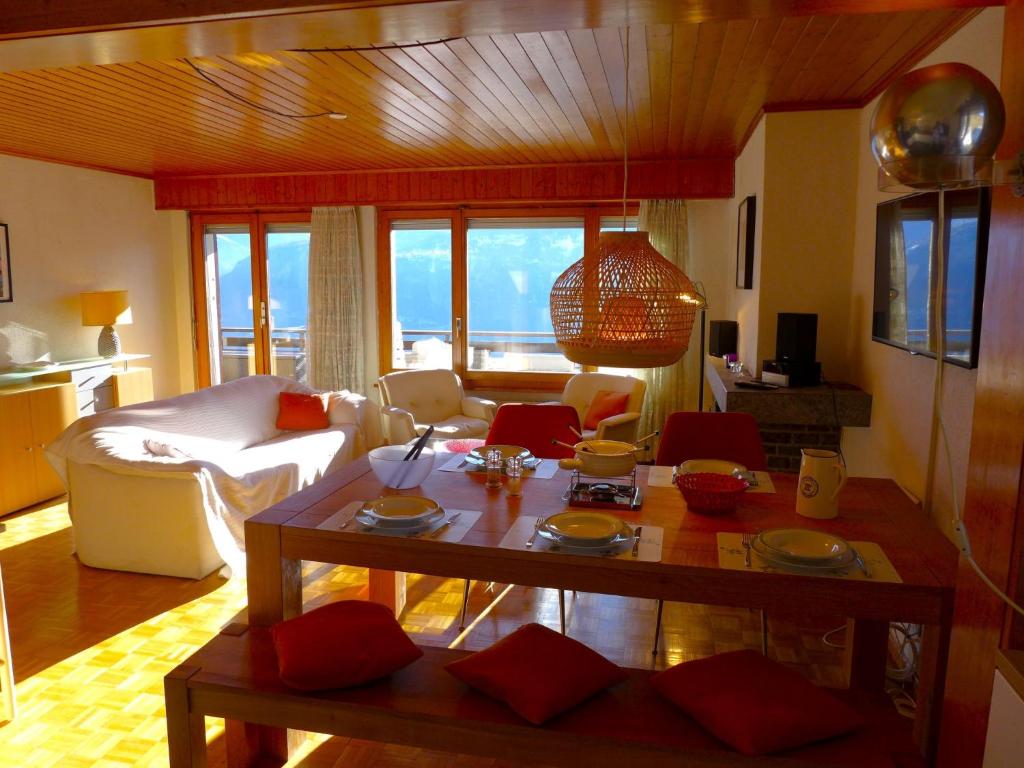 Posezení v ubytování Apartment Résidence Maze B 10 by Interhome