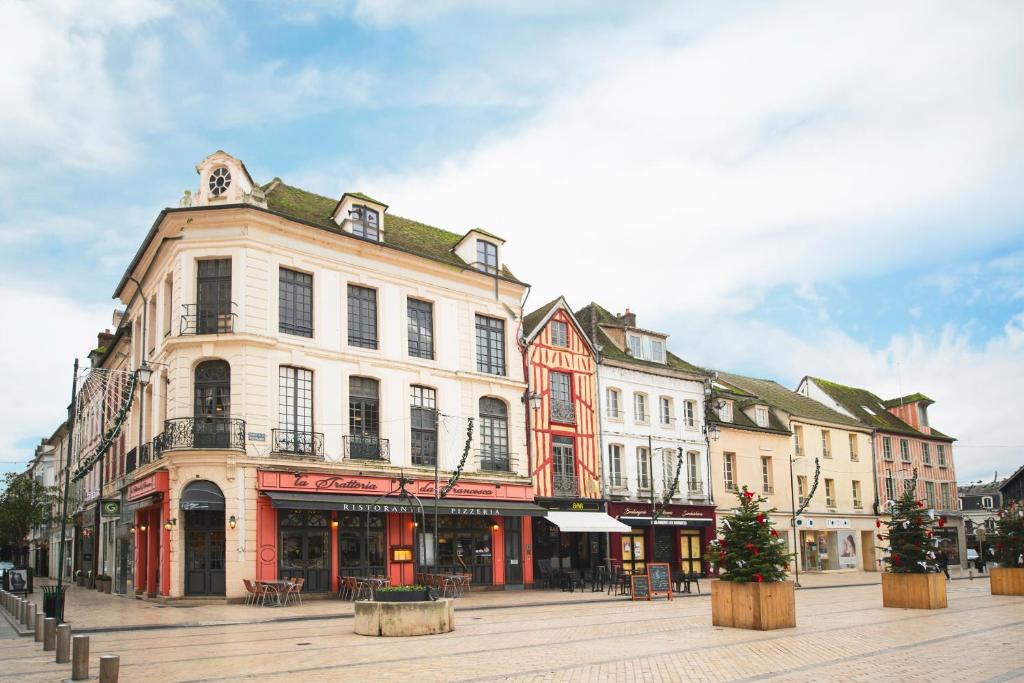 Budova, kde se apartmán nachází