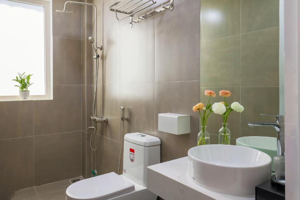 Phòng tắm tại Lemi - Homestay in Hue