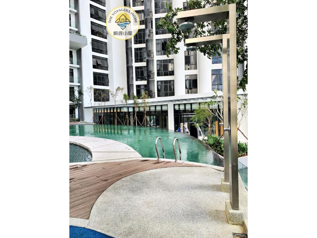 Bazén v ubytování Sea Park LeSu 8 The Shore KK I 1 plus 1 Room 2-5 Pax 홈스테이 nebo v jeho okolí