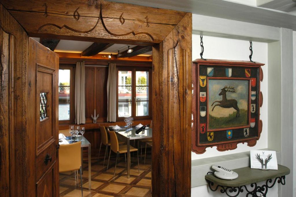 Restaurace v ubytování HIRSCHEN OBERKIRCH - Design Boutique Hotel