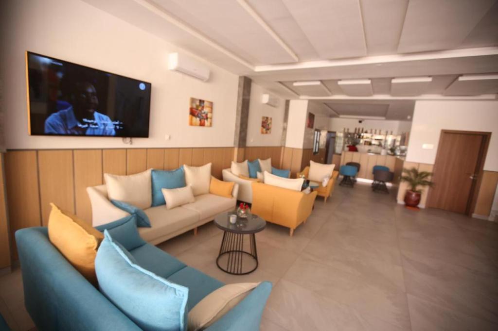 Posezení v ubytování Urban Hotel Nouakchott