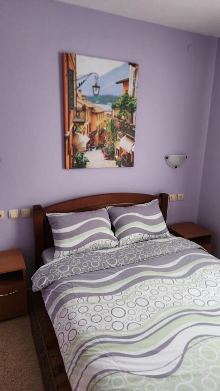 Postel nebo postele na pokoji v ubytování Olja Guest House