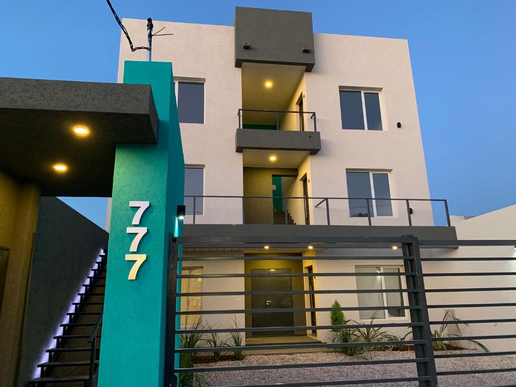 Budova, kde se apartmán nachází