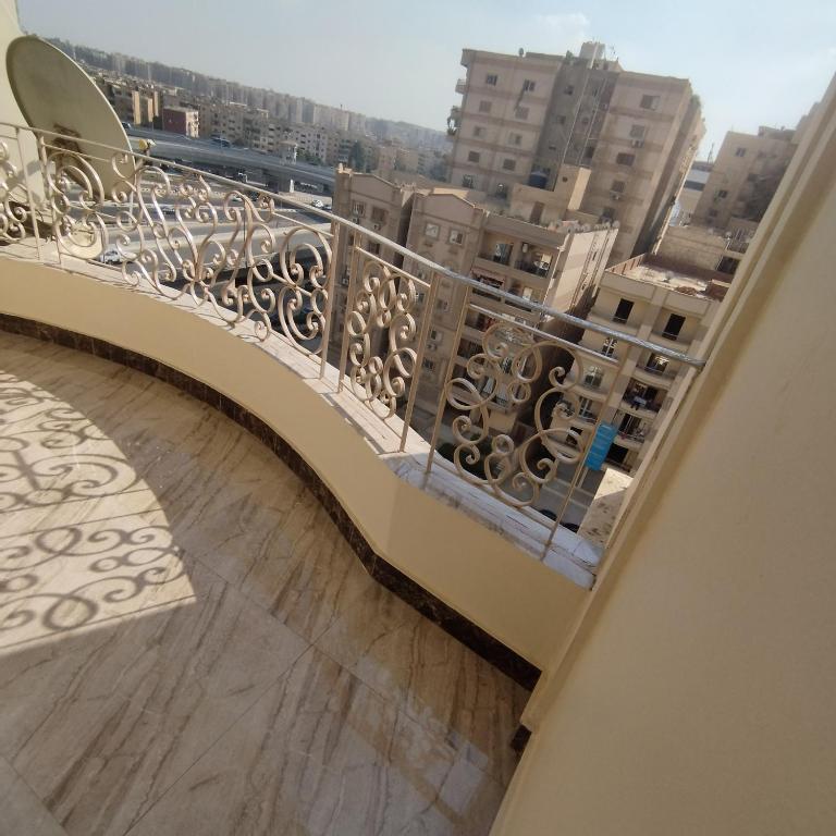 Balkón nebo terasa v ubytování Apartment Nasr City