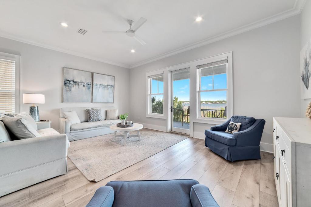 Istumisnurk majutusasutuses A Westside Paradise