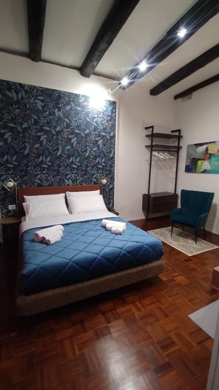 Postel nebo postele na pokoji v ubytování Plebiscito Suite Apartment